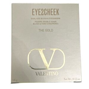 VALENTINO Eye2Cheek Dual Use Blush&Eyeshadow The Gold 600 PUT A SPIKE ON IT NIB